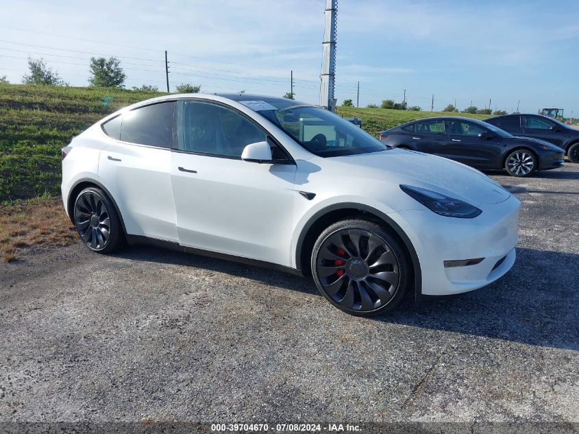 2024 TESLA MODEL Y PERFORMANCE DUAL MOTOR ALL-WHEEL DRIVE