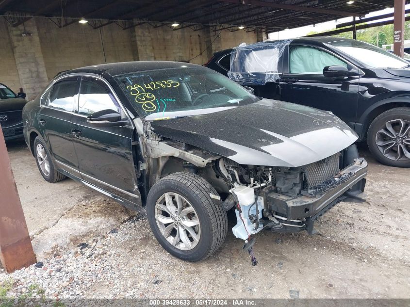 2016 VOLKSWAGEN PASSAT 1.8T S