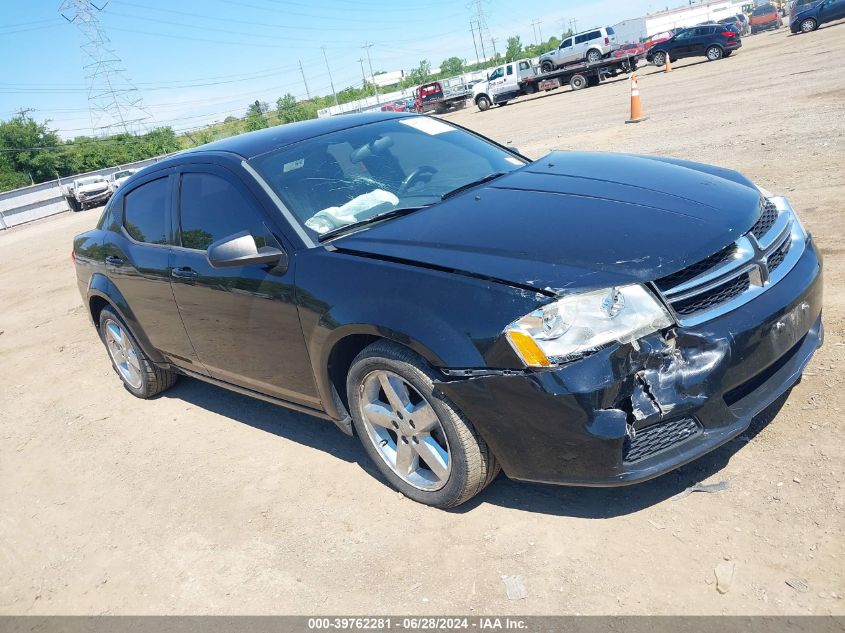 2012 DODGE AVENGER SE