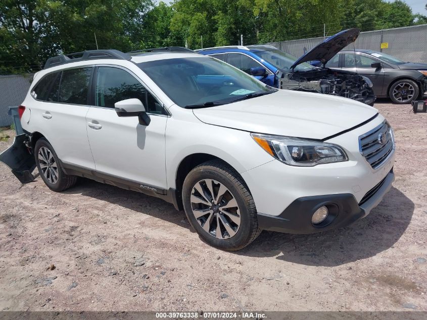 2016 SUBARU OUTBACK 2.5I LIMITED