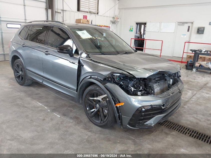 2023 VOLKSWAGEN TIGUAN 2.0T SE R-LINE BLACK