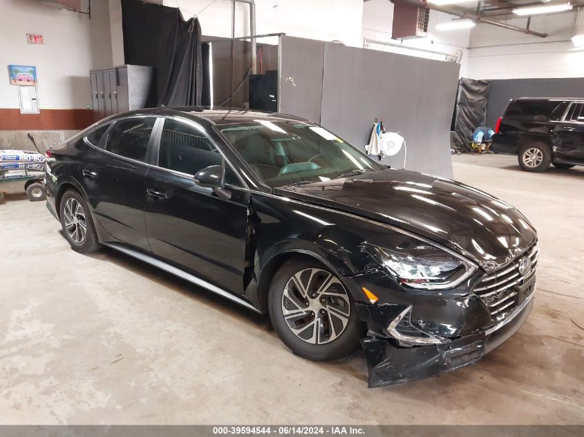 2021 HYUNDAI SONATA BLUE