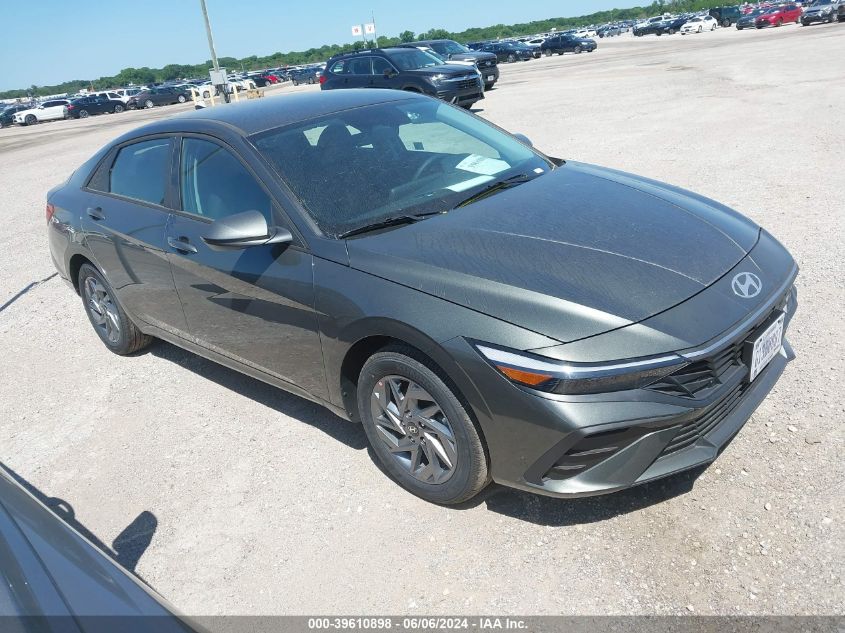 2024 HYUNDAI ELANTRA HYBRID BLUE