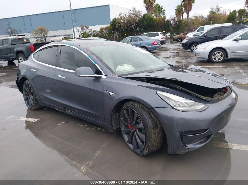 2020 TESLA MODEL 3 PERFORMANCE DUAL MOTOR ALL-WHEEL DRIVE