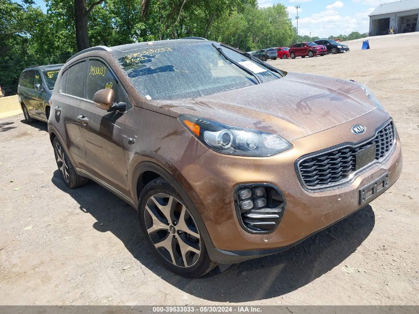 2017 KIA SPORTAGE SX TURBO