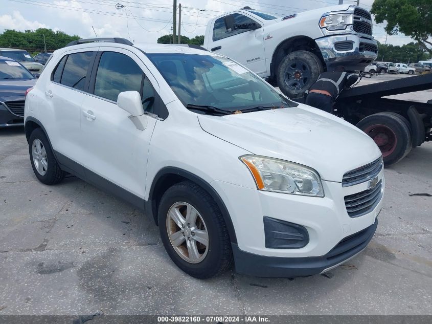 2016 CHEVROLET TRAX LT