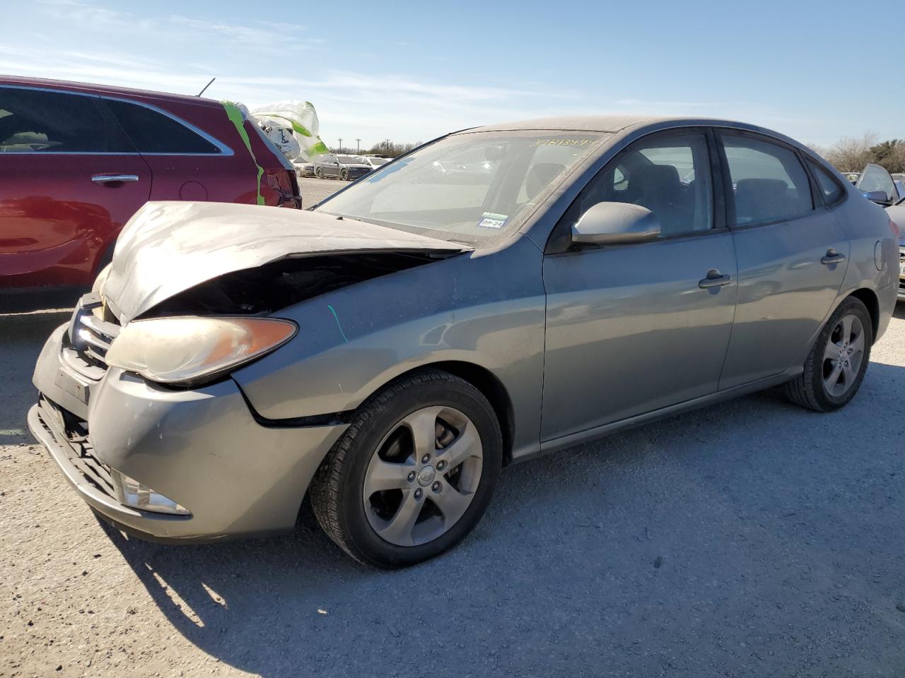 2010 HYUNDAI ELANTRA BLUE