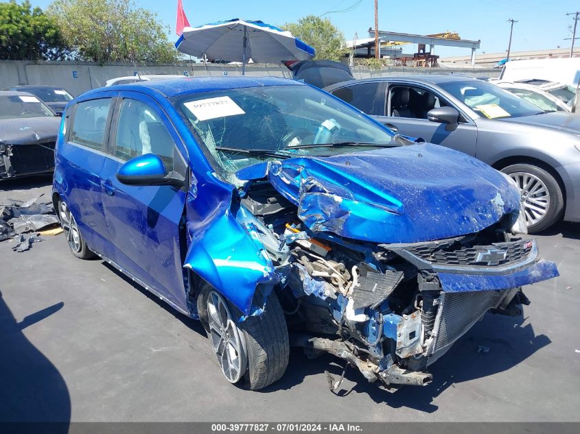 2020 CHEVROLET SONIC FWD  LT 5-DOOR