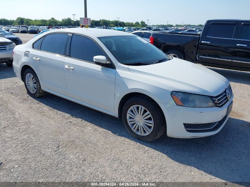 2014 VOLKSWAGEN PASSAT 1.8T S