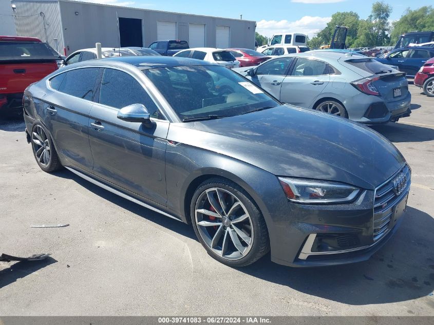 2018 AUDI S5 3.0T PREMIUM PLUS