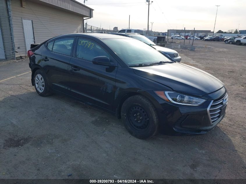 2018 HYUNDAI ELANTRA SE