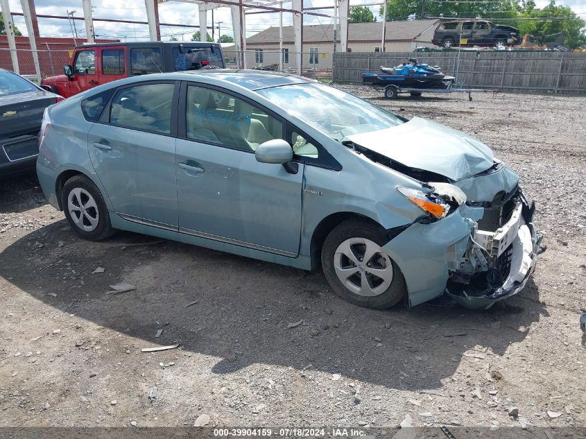 2012 TOYOTA PRIUS THREE