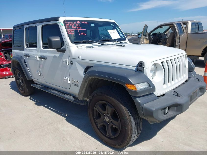 2020 JEEP WRANGLER UNLIMITED SPORT S 4X4