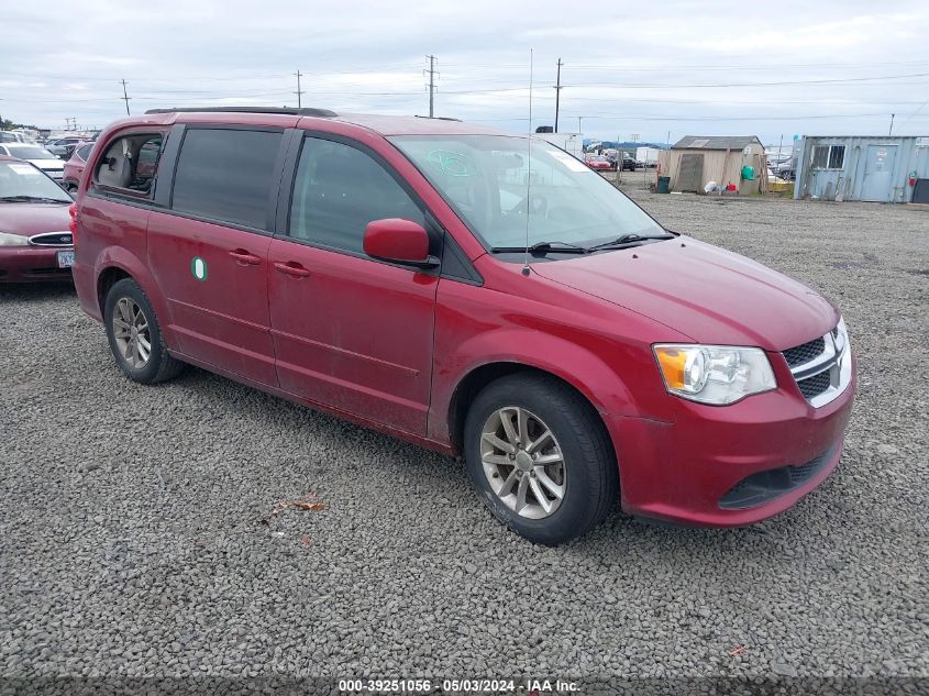 2016 DODGE GRAND CARAVAN SXT