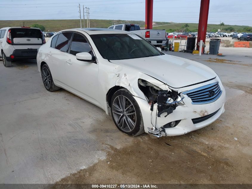 2013 INFINITI G37X