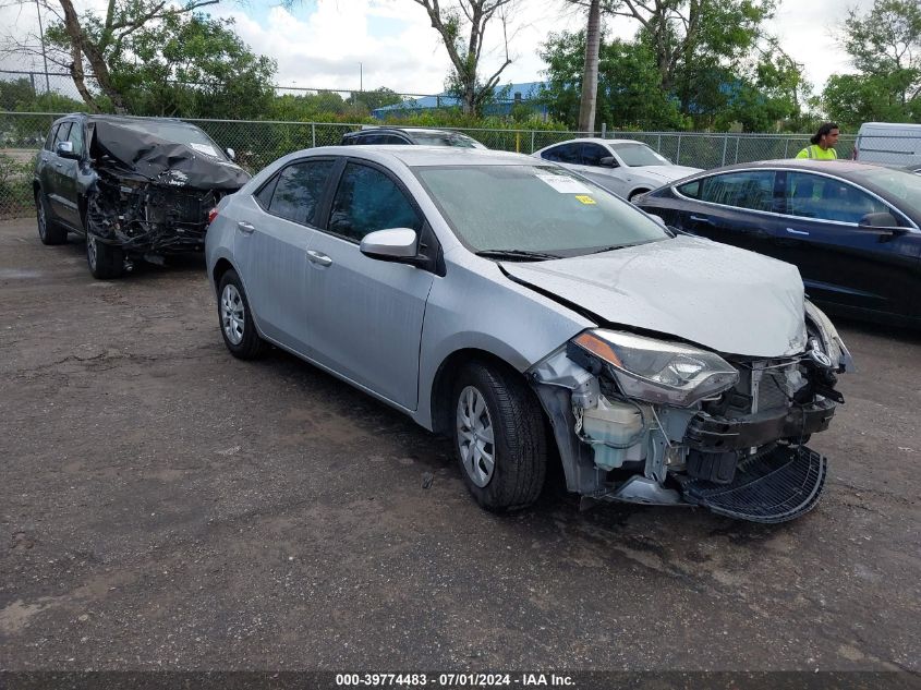 2015 TOYOTA COROLLA L