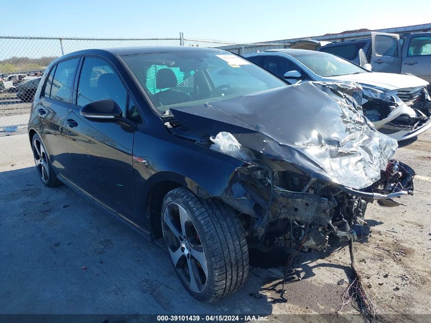 2015 VOLKSWAGEN GOLF GTI 2.0T AUTOBAHN 4-DOOR