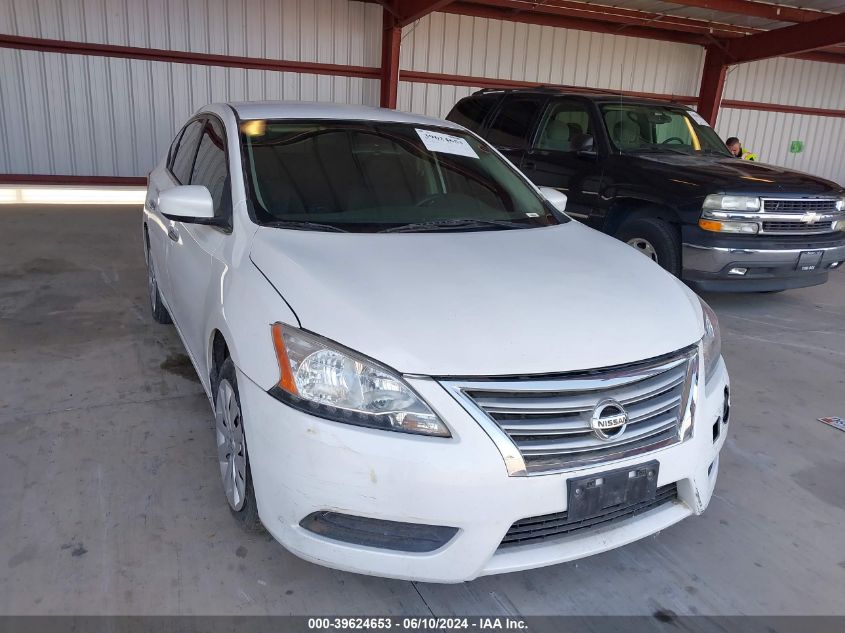 2014 NISSAN SENTRA FE+ S/FE+ SV/S/SL/SR/SV