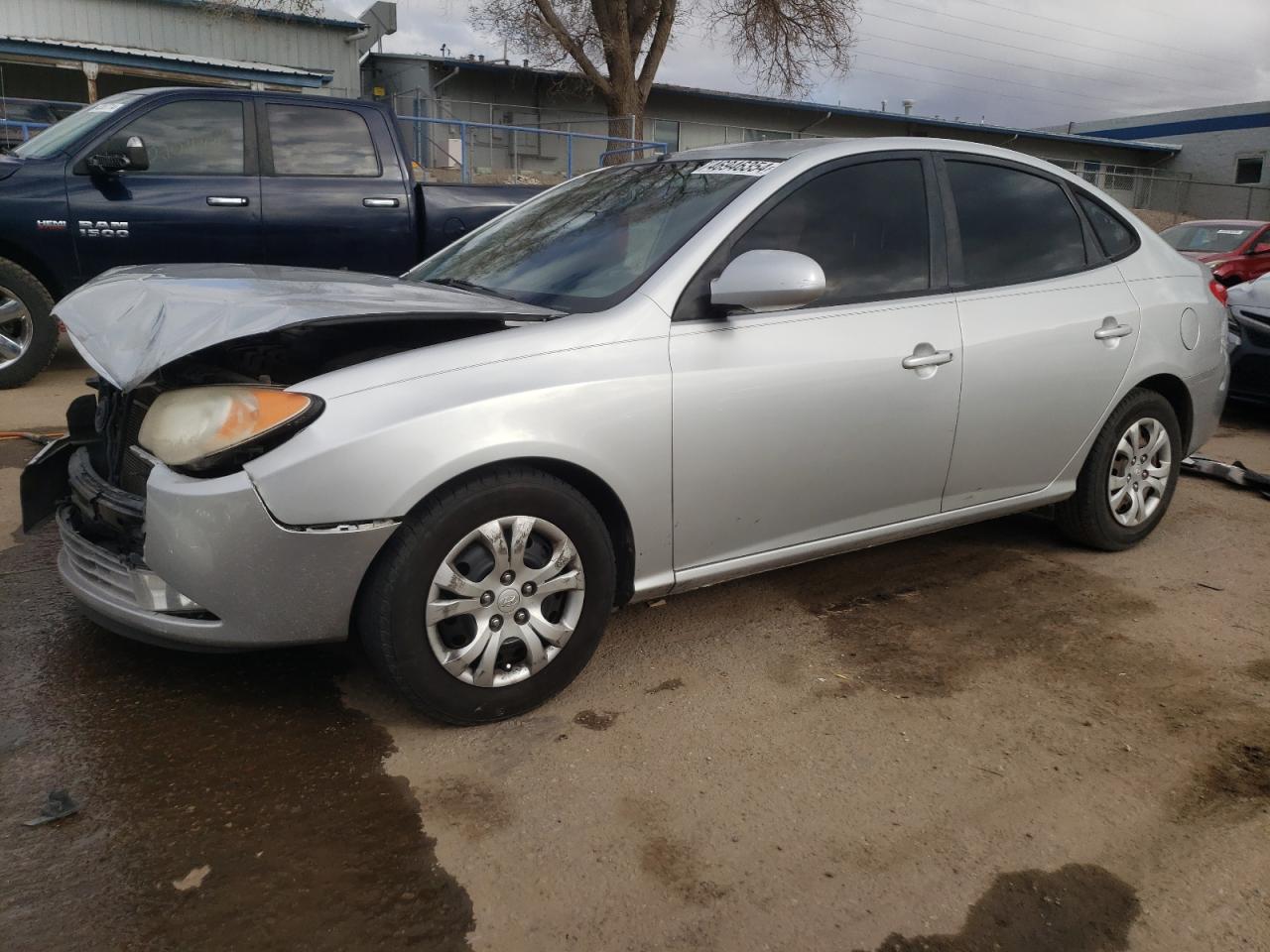 2010 HYUNDAI ELANTRA BLUE