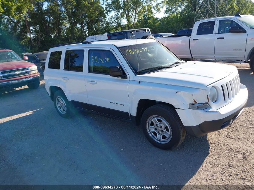 2014 JEEP PATRIOT SPORT