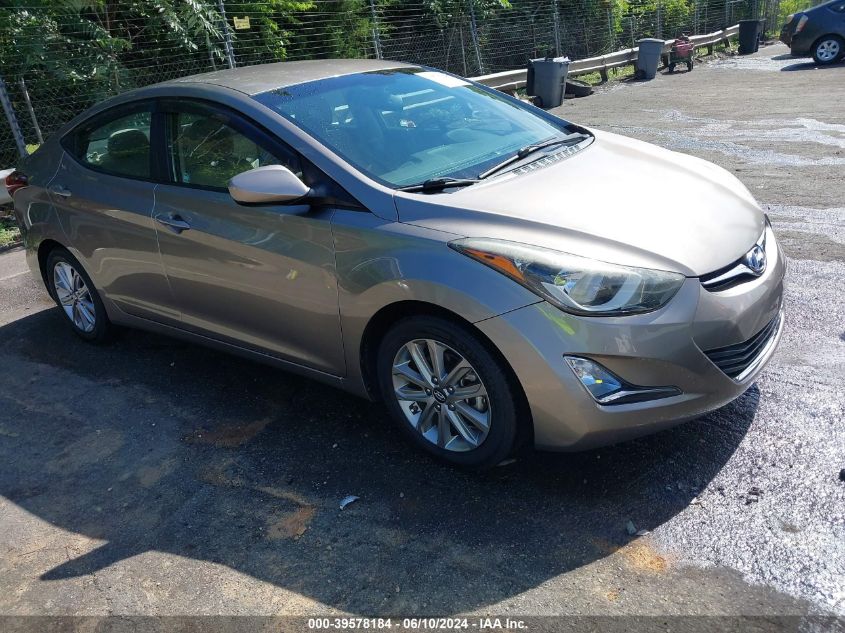 2014 HYUNDAI ELANTRA SE