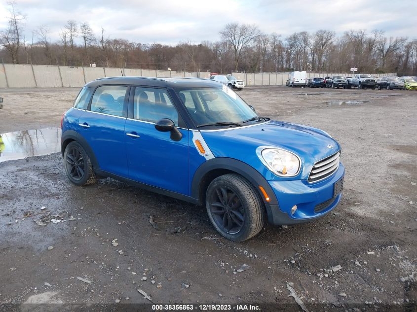 2013 MINI COUNTRYMAN COOPER