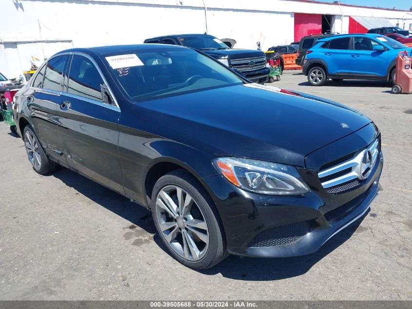 2015 MERCEDES-BENZ C 300 4MATIC/LUXURY 4MATIC/SPORT 4MATIC