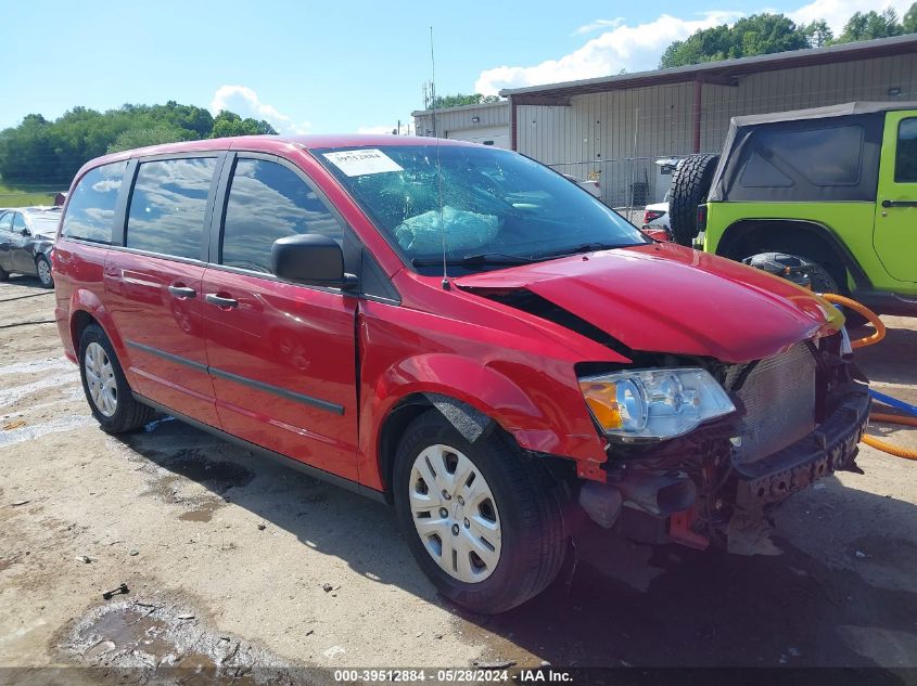 2015 DODGE GRAND CARAVAN AMERICAN VALUE PKG