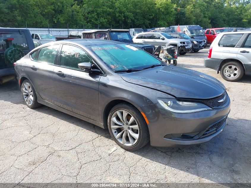 2016 CHRYSLER 200 S