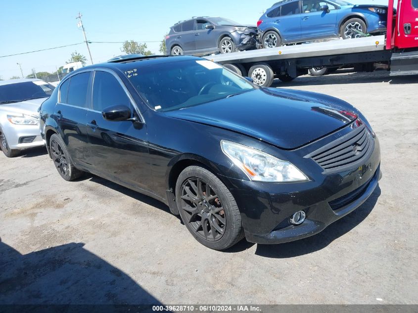 2013 INFINITI G37X