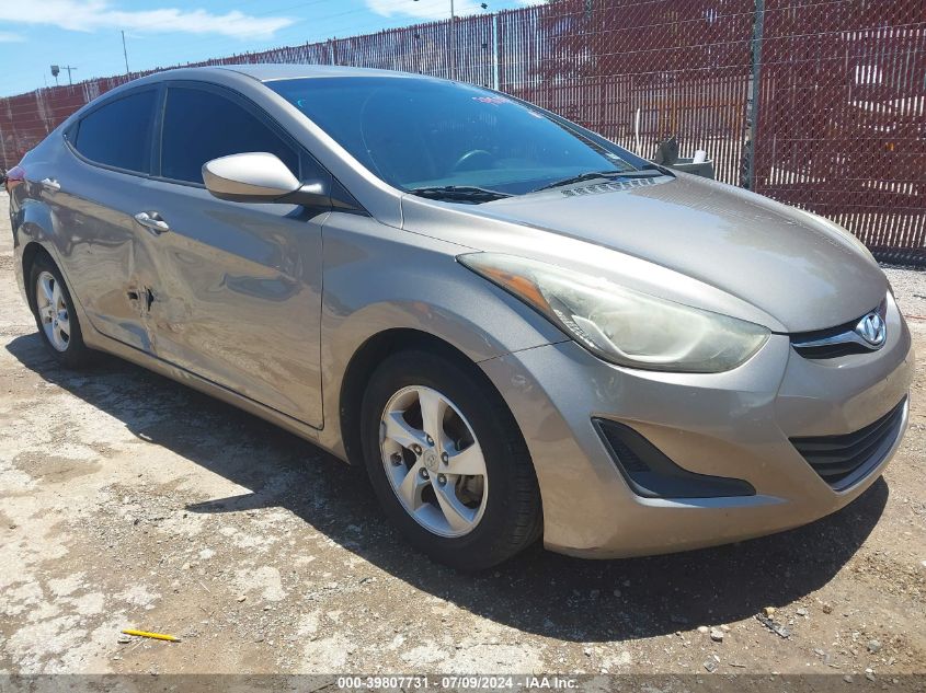 2014 HYUNDAI ELANTRA SE