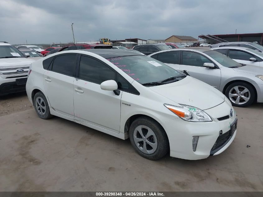 2014 TOYOTA PRIUS THREE