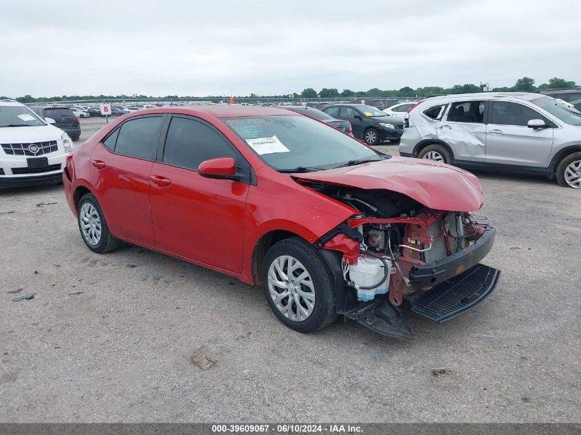 2018 TOYOTA COROLLA LE