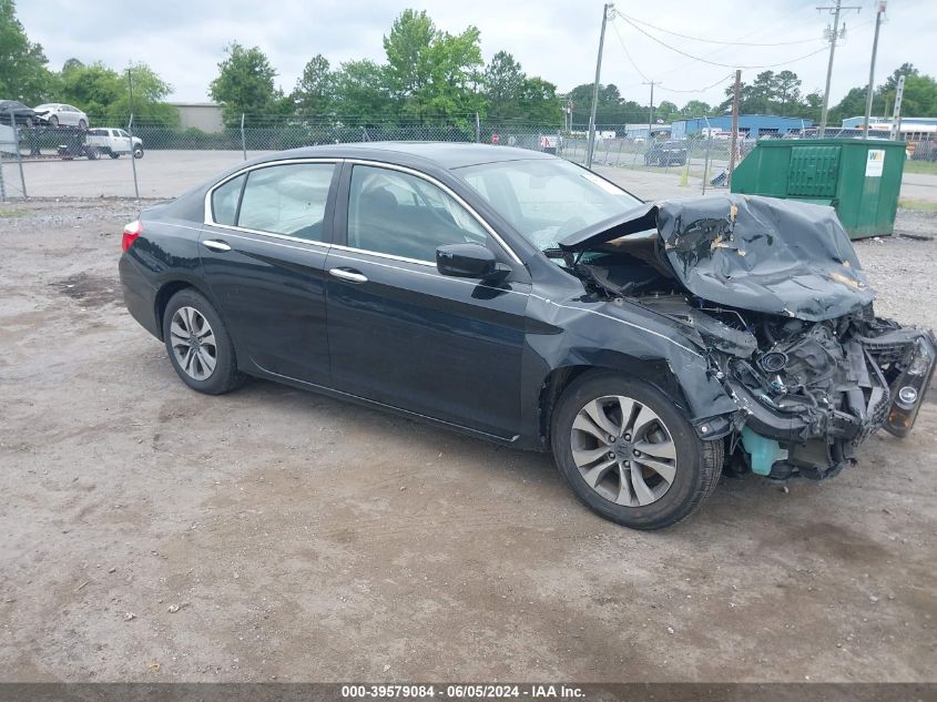 2015 HONDA ACCORD LX