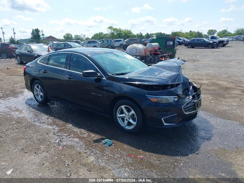 2016 CHEVROLET MALIBU LS