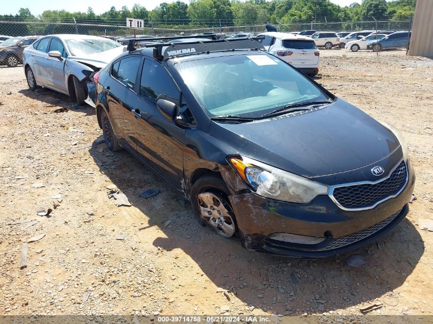 2016 KIA FORTE LX