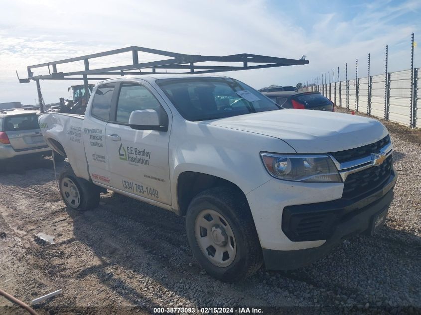 2021 CHEVROLET COLORADO 2WD  LONG BOX WT