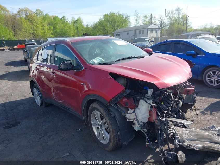 2018 KIA SPORTAGE LX