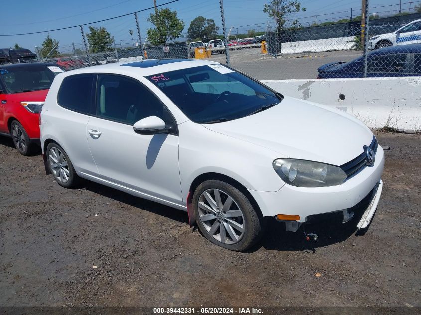 2011 VOLKSWAGEN GOLF TDI 2-DOOR