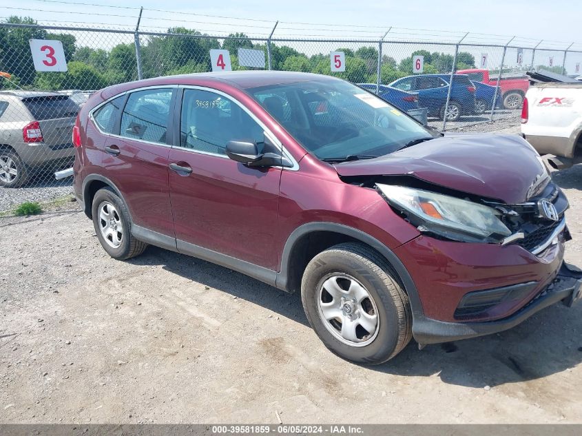 2015 HONDA CR-V LX