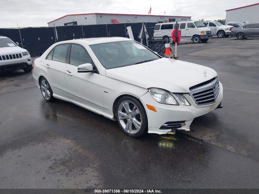 2012 MERCEDES-BENZ E 350