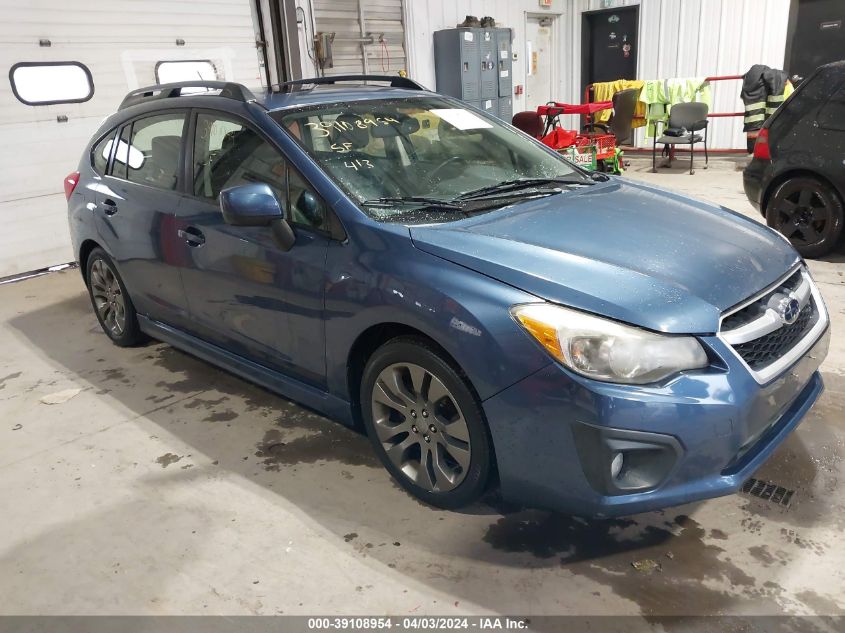 2013 SUBARU IMPREZA 2.0I SPORT LIMITED