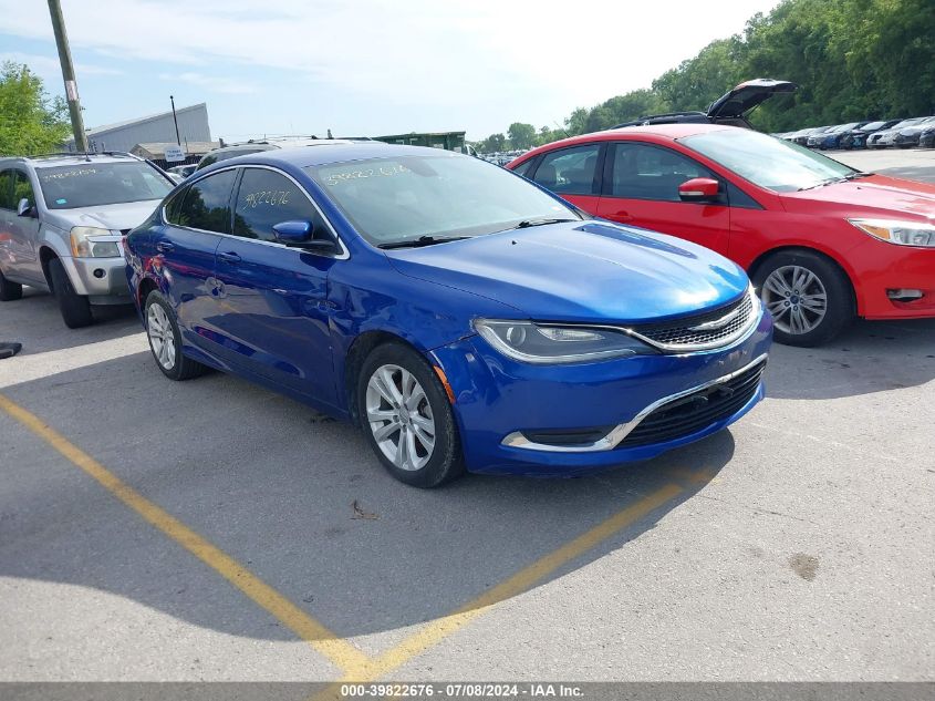 2016 CHRYSLER 200 LIMITED