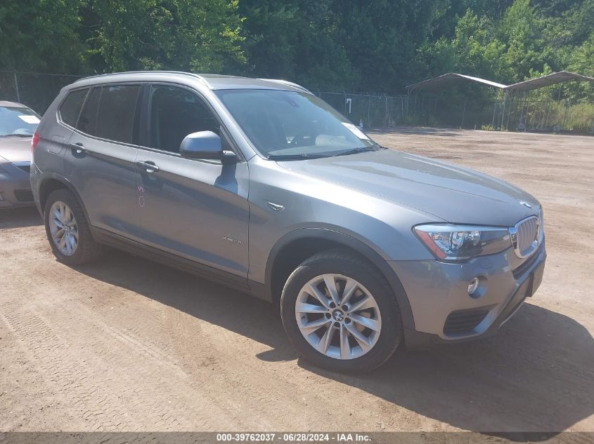 2017 BMW X3 XDRIVE28I