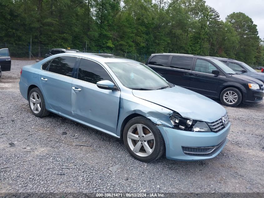 2012 VOLKSWAGEN PASSAT SE