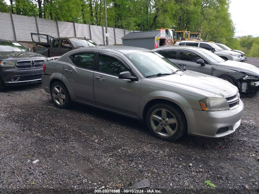 2013 DODGE AVENGER SE V6