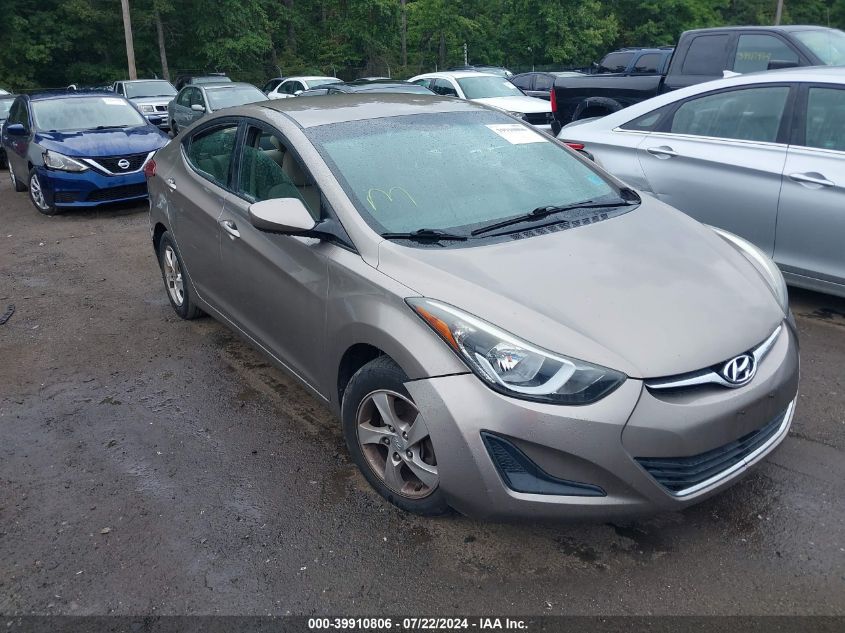 2014 HYUNDAI ELANTRA SE/SPORT/LIMITED