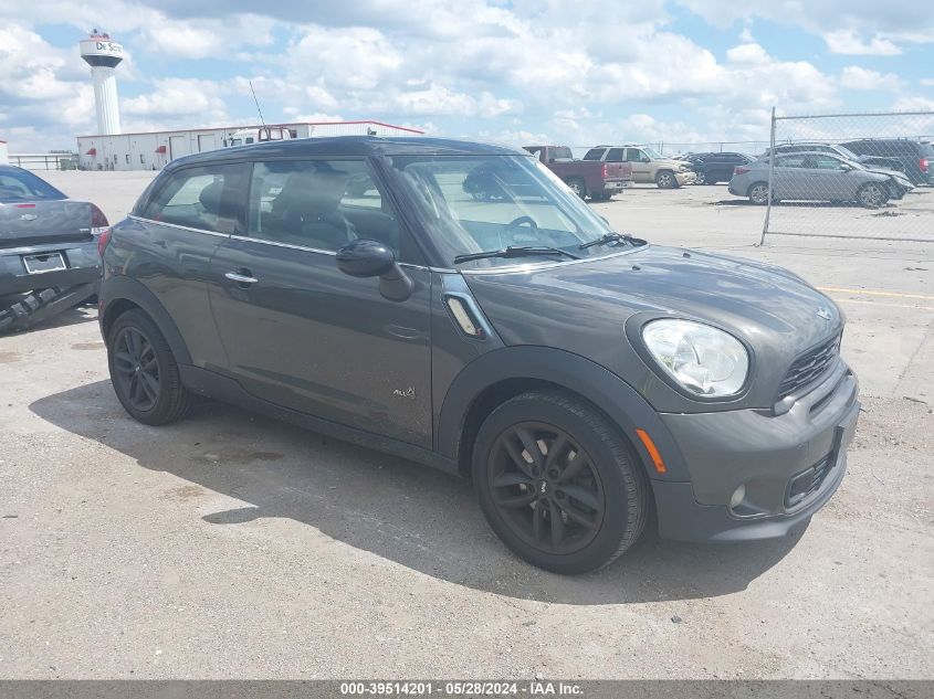 2013 MINI PACEMAN COOPER S