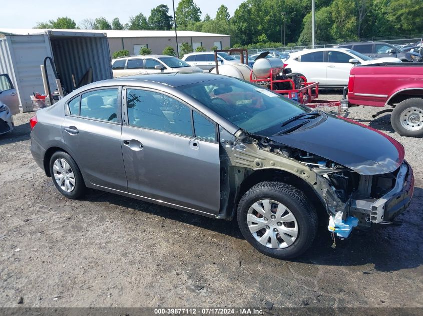 2012 HONDA CIVIC LX