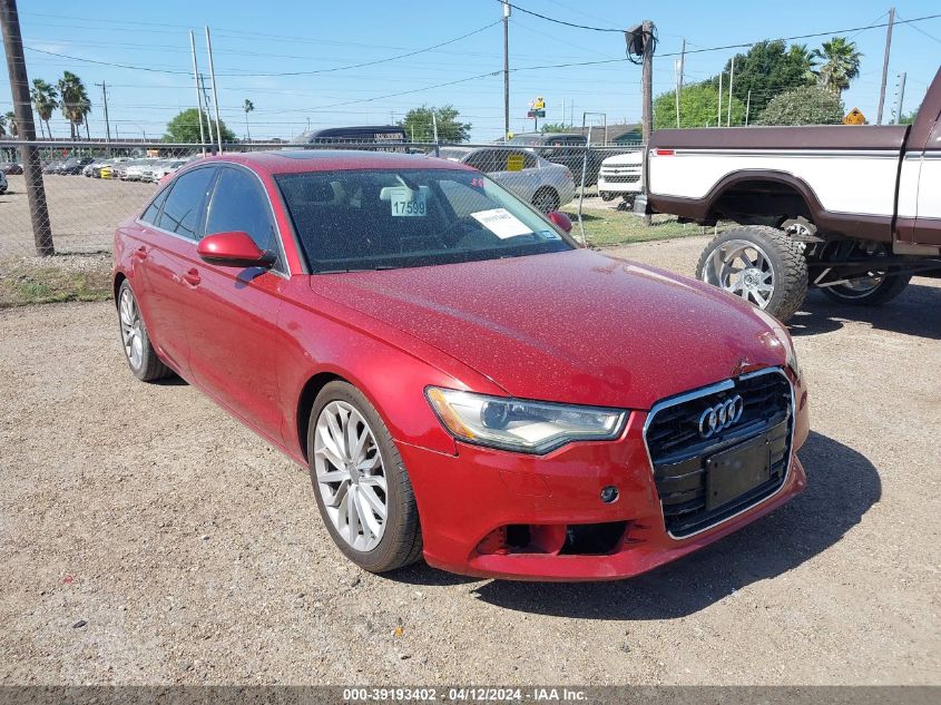 2012 AUDI A6 2.0T PREMIUM